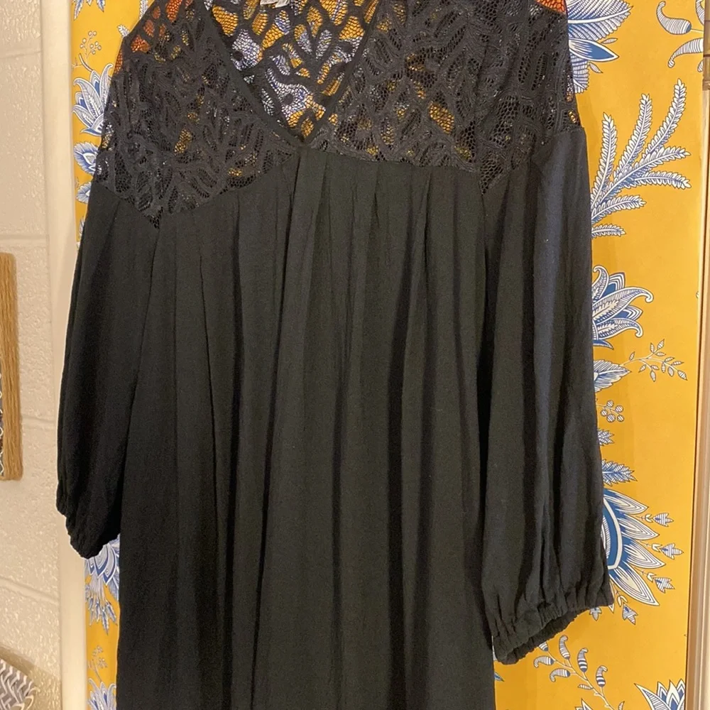 Beautiful black dress or swim coverup from WORLD MARKET size S/M
